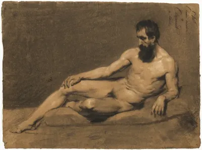 Reclining Male Nude