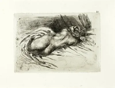 Reclining Nude, Back View