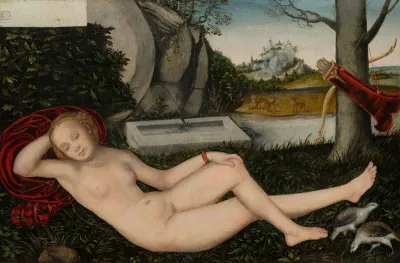 Reclining Water Nymph
