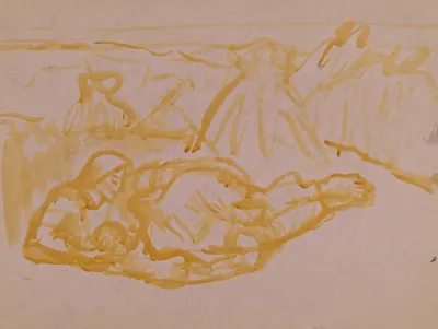 Reclining Woman in the Field