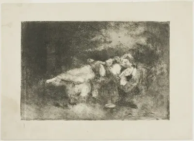 Reclining Woman with a Child