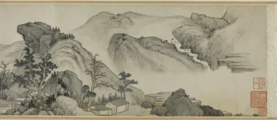 Recluse Dwellings in the Autumn Mountains