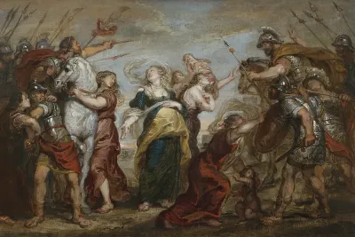 Reconciliation between Sabines and Romans