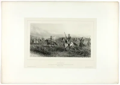 Reconnaisance, from Souvenirs d’Italie: Expédition de Rome