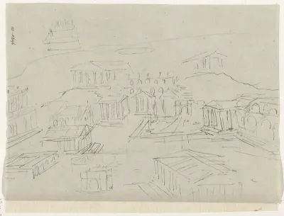 Reconstructie van het Forum Romanum