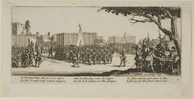 Recruitment of Troops, plate two from The Large Miseries of War