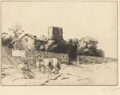 Rectory Wall (Le mur du presbytere)