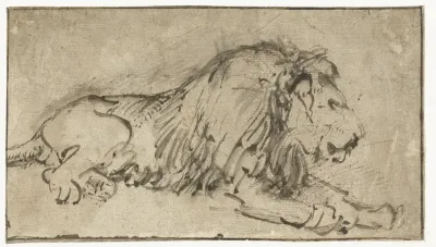 Recumbent Lion