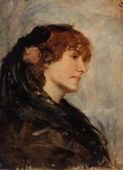 Red-Haired Venetian Lady.