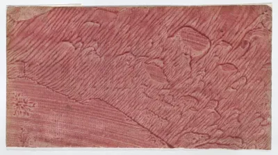 Red paste paper