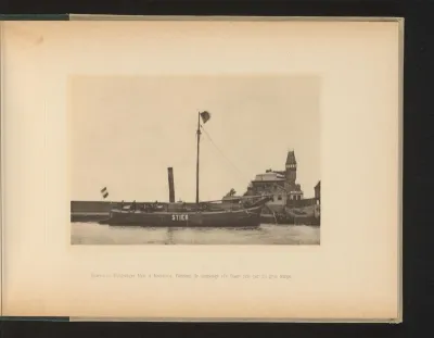 Reddingsboot Stier in de haven van Rotterdam