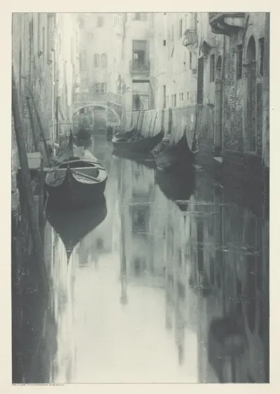Reflection-Venice, from the portfolio "American Pictorial Photography, Series I" (1899); edition 146/150