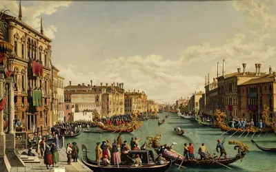 Regata Histórica en Venecia