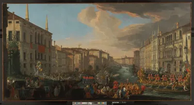 Regatta on the Grand Canal in Honor of Frederick IV, King of Denmark