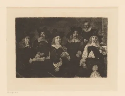 Regenten van het Haarlemse Oudemannenhuis