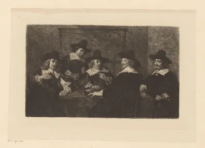 Regenten van het Haarlemse Sint Elisabeths Gasthuis