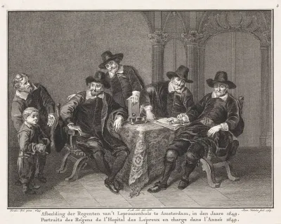 Regenten van het Leprozenhuis te Amsterdam