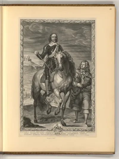 Reiterporträt Oliver Cromwell