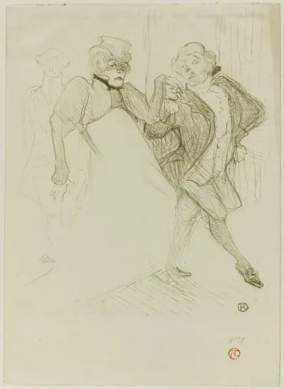 Réjane and Galipaux, in Madame Sans-Gêne
