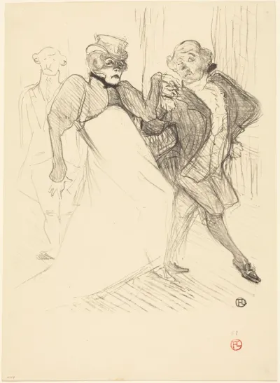 Rejane and Galipaux in "Madame Sans-Gêne" (Réjane et Galipaux dans "Madame Sans-Gêne")