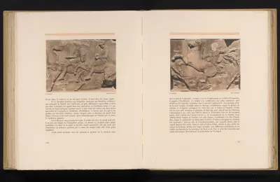Reliëf aan de westfries van het Parthenon