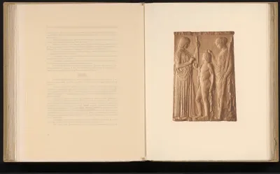 Relief met Demeter, Tripolemos en Persephone