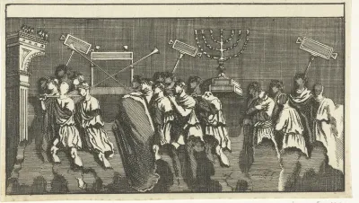 Reliëf van de boog van Titus