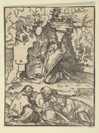Relief with Christ on the Mount of Olives, from the "Wittenberg Reliquaries"