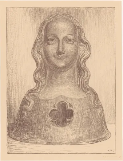 Reliekbuste van een van Sint-Ursula’s maagden