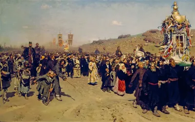 Religious Procession in Kursk Province