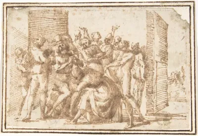 Religious Scene (Job and His Comforters?)