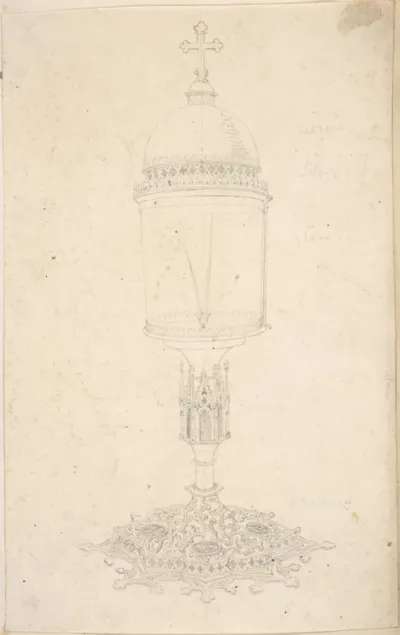 Reliquary Containing Two Slender Bones