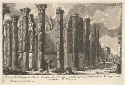Remains of the Temple of Cybele (Avanzi del Tempio di Cibele)