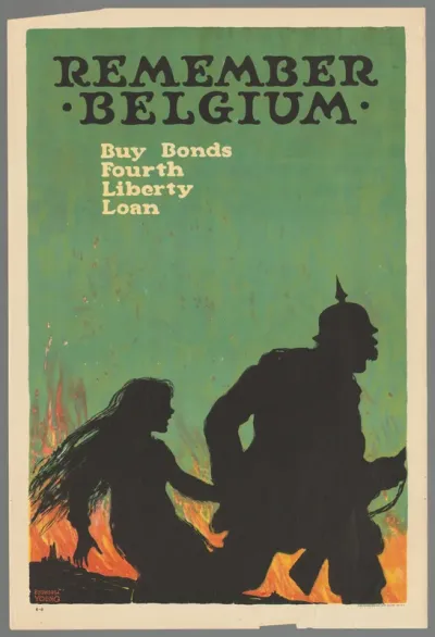 Remember Belgium. Buy Bonds Fourth Liberty Loan