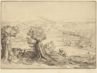 Remembrance of a Valley in Bourgogne (Souvenir d'une vallee en Bourgogne)