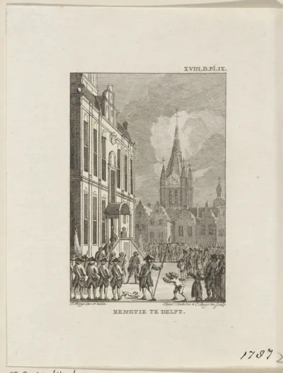 Remotie te Delft, 1787