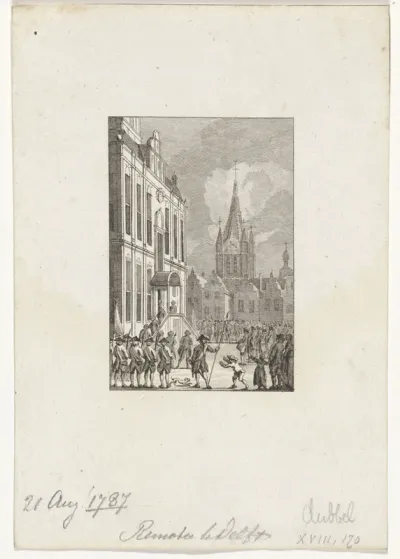 Remotie te Delft, 1787