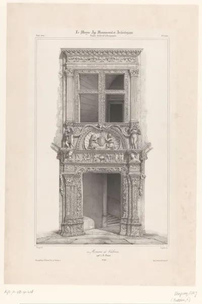 Renaissanceportaal van Maison Dupré-Latour te Valence