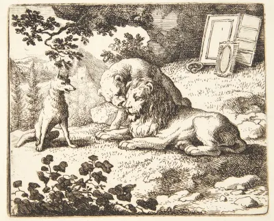 Renard lover løven gaver