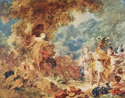Renaud dans les jardins d'Armide