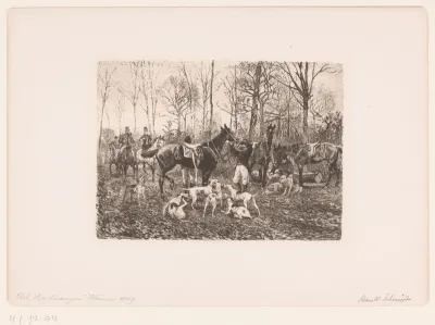 Rendez-vous zur Parforce-Jagd