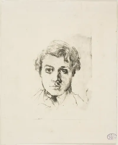 René De Gas, the Artist's Brother