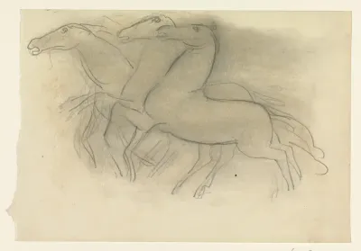 Rennende paarden