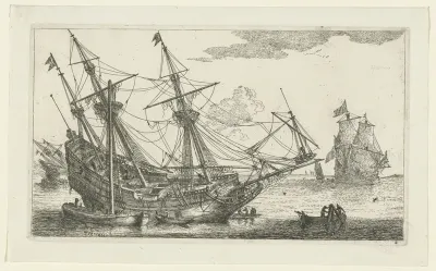 Reparaties aan de romp van een koopvaardijschip
