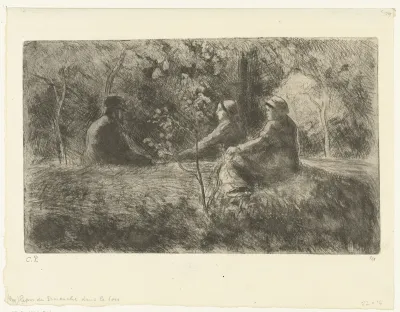 Repos du dimanche dans le bois