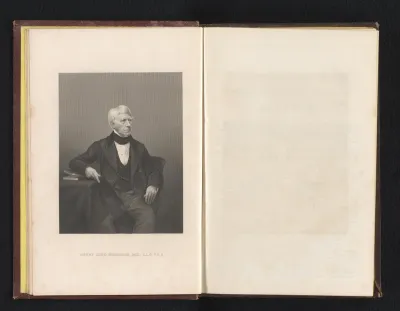 Reproductie van een fotografisch portret van Henry Brougham