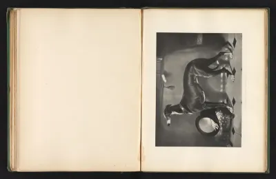 Reproductie van een prent naar een schilderij van een hazewindhond door Edwin Landseer