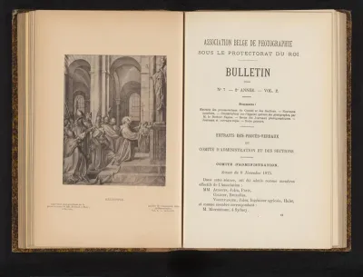 Reproductie van het ontwerp voor een fresco in de kathedraal te Spiers door Johann von Schraudolph