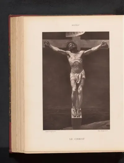Reproductie van Le Christ door Léon Bonnat