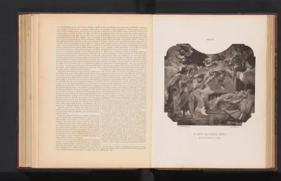 Reproductie van Le rêve de Sainte Cécile door Paul-Jacques-Aimé Baudry
